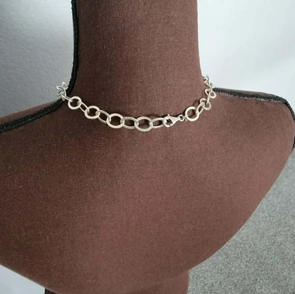 Silpada 925 Silver Hammered Teardrop Pendant Necklace - Picture 2 of 4